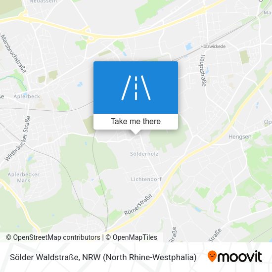 Sölder Waldstraße map