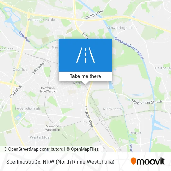 Карта Sperlingstraße