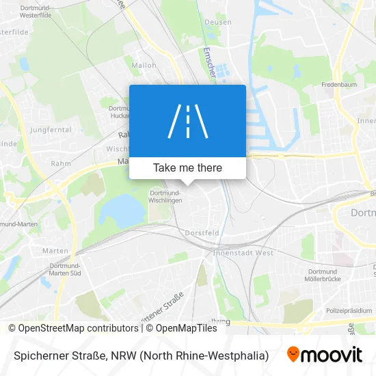 Карта Spicherner Straße