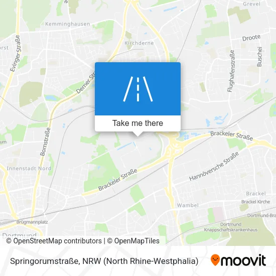 Карта Springorumstraße