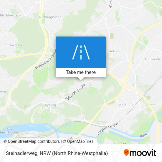Steinadlerweg map