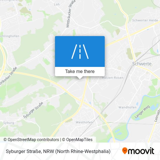 Syburger Straße map