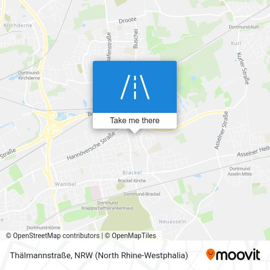 Thälmannstraße map