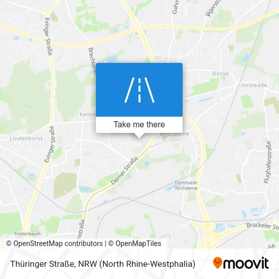 Thüringer Straße map