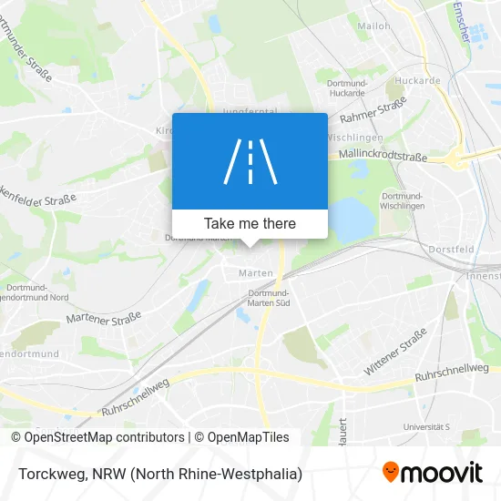 Карта Torckweg