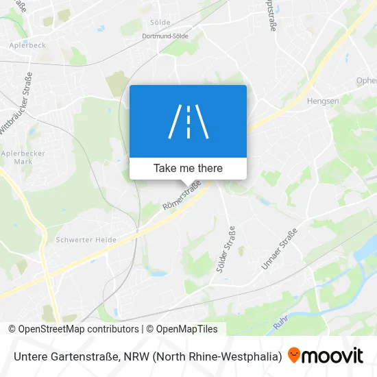 Untere Gartenstraße map