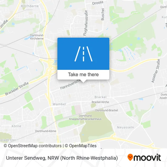 Карта Unterer Sendweg