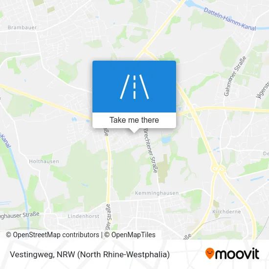 Карта Vestingweg