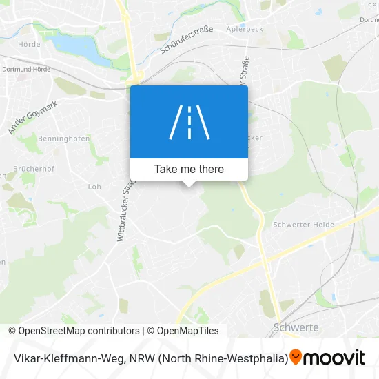 Vikar-Kleffmann-Weg map