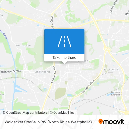 Waldecker Straße map