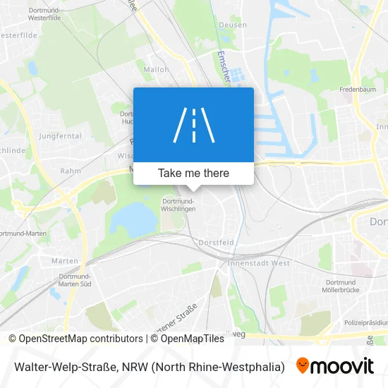 Карта Walter-Welp-Straße