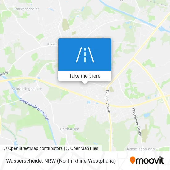 Карта Wasserscheide