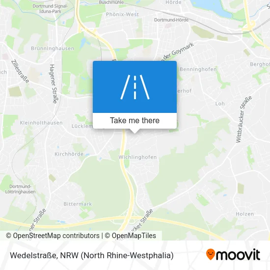 Wedelstraße map