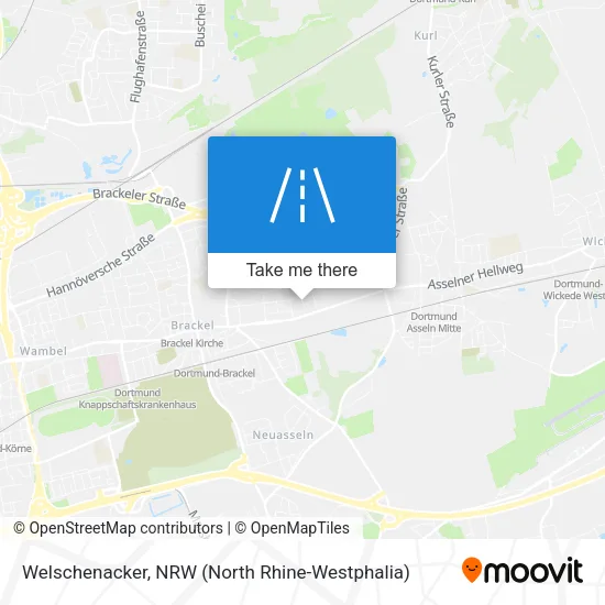 Карта Welschenacker