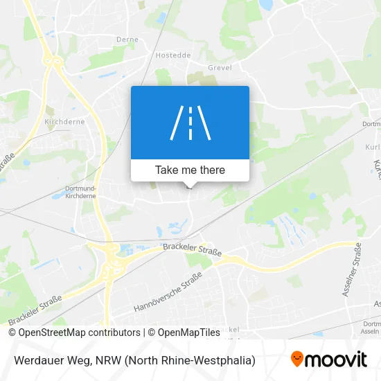 Карта Werdauer Weg