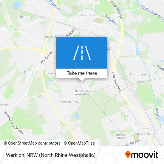 Werkloh map