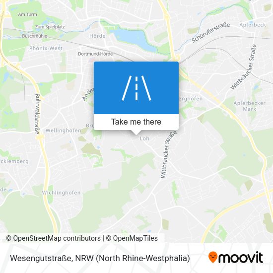 Wesengutstraße map