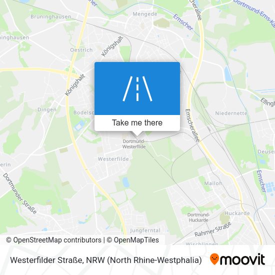 Westerfilder Straße map