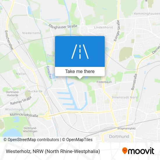 Westerholz map
