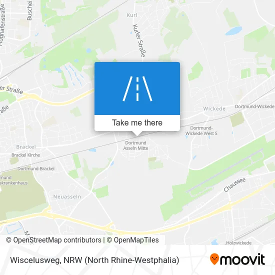 Wiscelusweg map