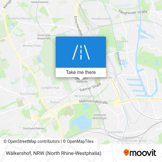 Карта Wälkershof
