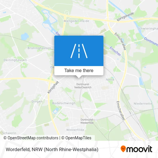 Worderfeld map