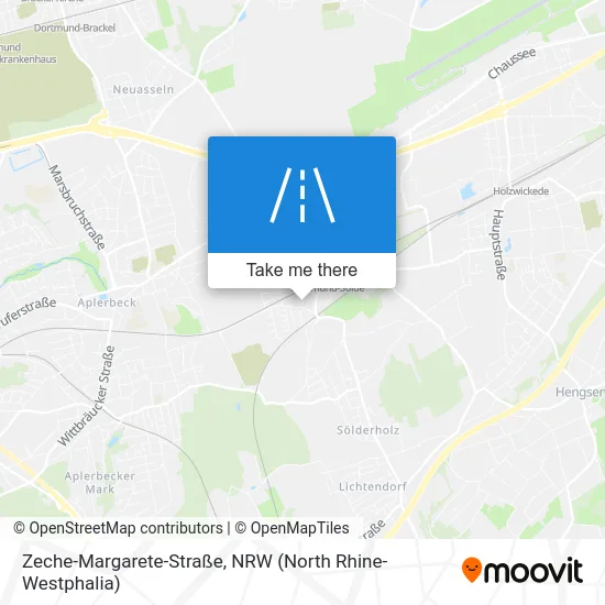 Карта Zeche-Margarete-Straße