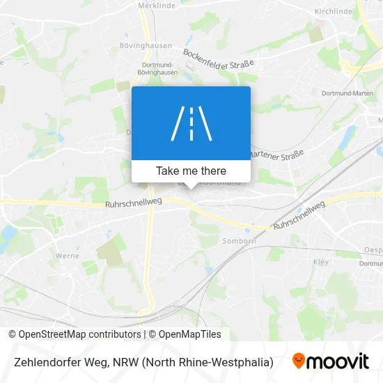 Zehlendorfer Weg map