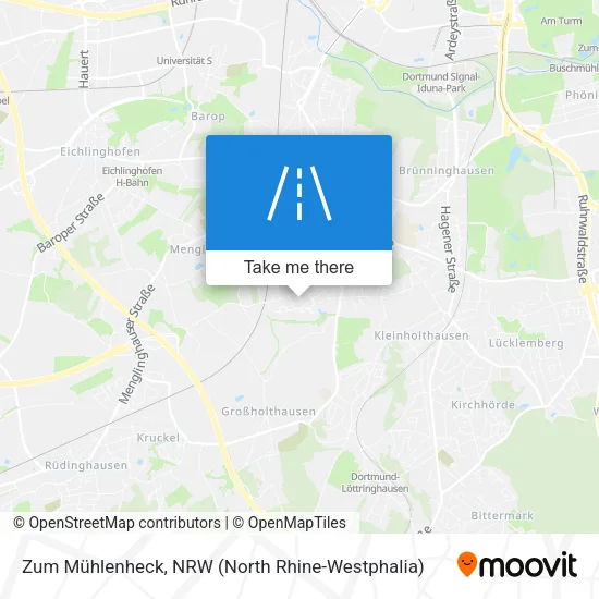 Карта Zum Mühlenheck