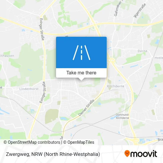 Карта Zwergweg