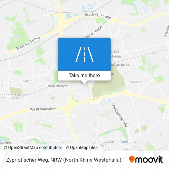 Zypriotischer Weg map