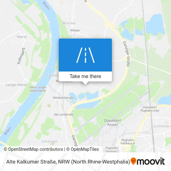 Alte Kalkumer Straße map