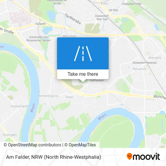 Карта Am Falder