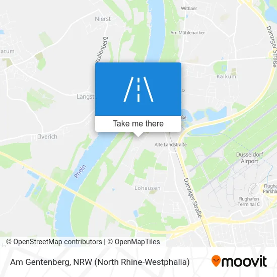 Am Gentenberg map