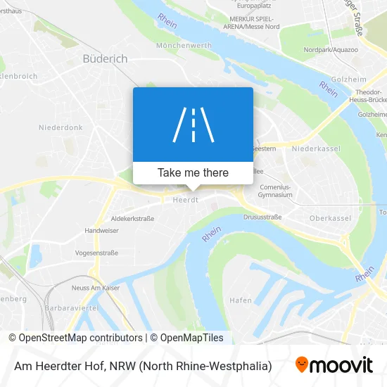 Карта Am Heerdter Hof