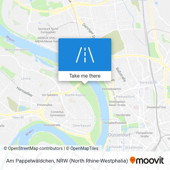 Am Pappelwäldchen map