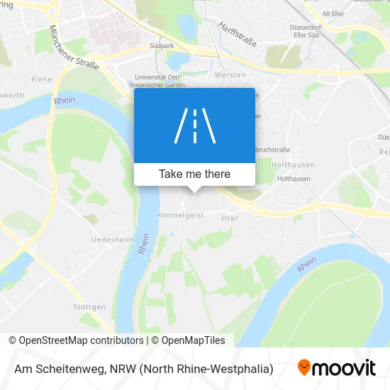 Am Scheitenweg map
