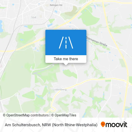 Am Schultersbusch map