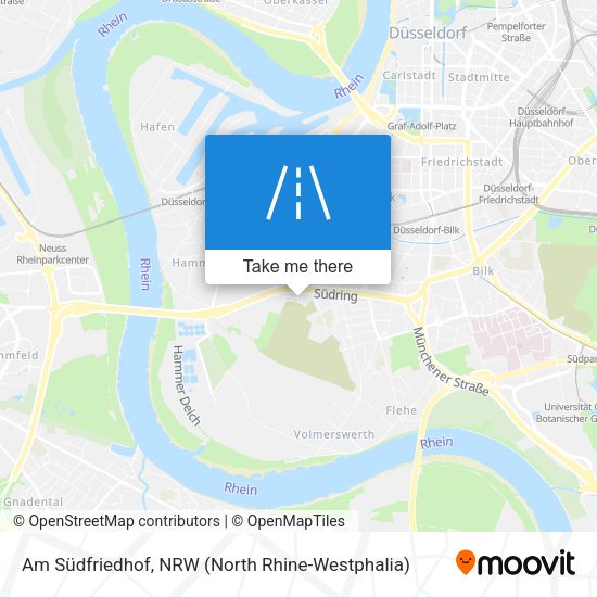 Am Südfriedhof map