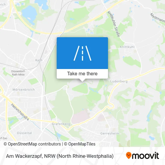 Карта Am Wackerzapf