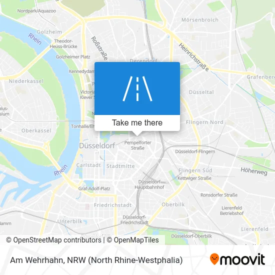 Карта Am Wehrhahn