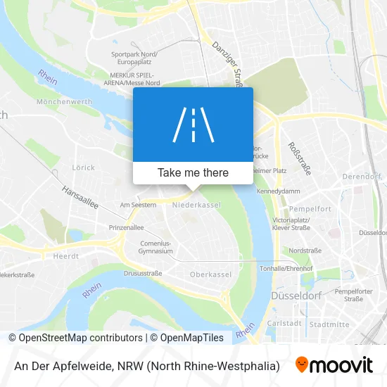 Карта An Der Apfelweide