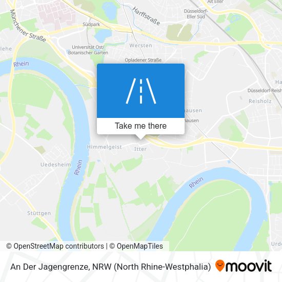 An Der Jagengrenze map