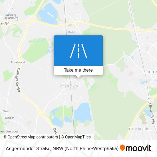 Angermunder Straße map