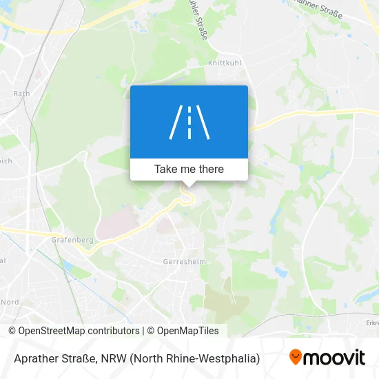 Aprather Straße map