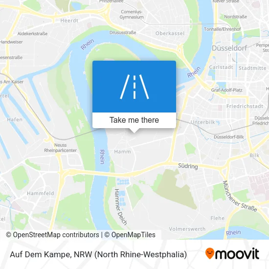 Карта Auf Dem Kampe