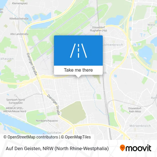 Карта Auf Den Geisten