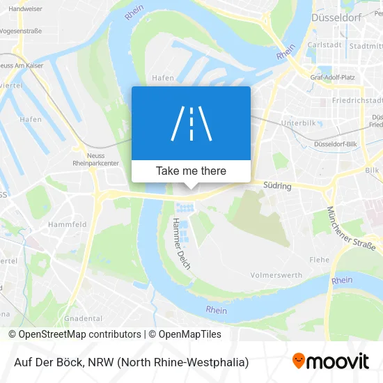 Карта Auf Der Böck