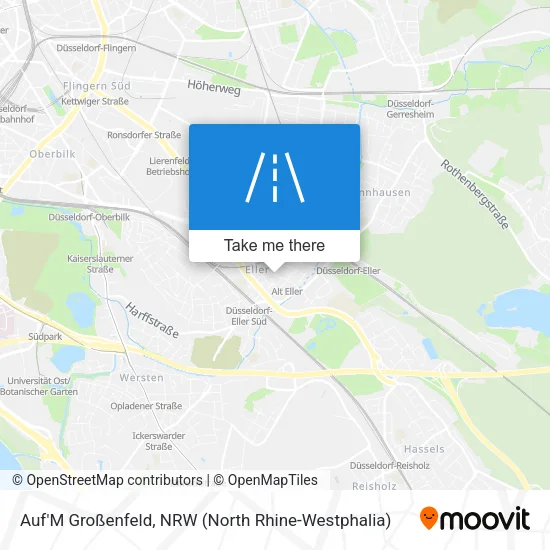 Карта Auf'M Großenfeld