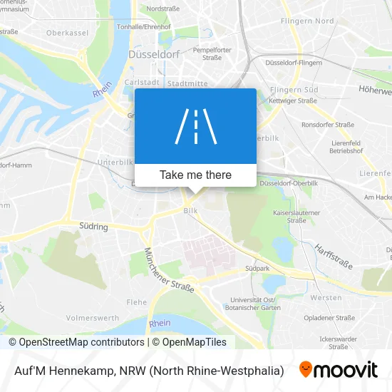 Карта Auf'M Hennekamp